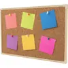 Quadro de avisos com moldura de madeira Cortiça Aparente Neo 090X060Cm