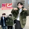 Roupas Infantis Jaquetas para Meninos Outono e Inverno Suéteres de Lã para Crianças Mais Velhas Acolchoado com Lã de Carneiro Inverno Infantil Estiloso Manga Longa