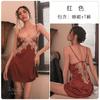 Meishilan Pijama Sexy Ropa Interior Sexy Pijama de Verano con Tirantes para Mujer Camisón Nuevo Conjunto de Ropa para el Hogar 122