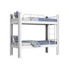 Litera de Acero Cama de Apartamento para Dormitorio Escolar Cama de Hierro para Empleados de Obra Cama de Perfil Cerrado Cama Alta y Baja