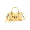 Bolso de motero tachonado, moderno y sencillo, nuevo modelo primavera-verano 2026, bolso de hombro elegante y chic, bolso cruzado único y moderno