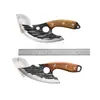 Venta Directa de Fábrica Cuchillo Pequeño de Cocina Forjado Longquan, Cuchillo para Huesos, Fábrica de Articulaciones de Carne, Cuchillo Curvo para Cortar Carne, Cuchillo para Matar Peces, Carnicería Especial para Matar Cerdos