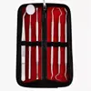 Acero Inoxidable Resina Relleno Tallado Juego de 10 Cucharas de Cera Rellenadoras para Técnicos Dentales Cuchillo de Tallado de Moldes de Cera Tallado Dental