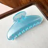 PC Tamanho Grande Novo Clipe de Garra com Toque de Luxo Laço Parte de Trás da Cabeça Presilha para Coque de Cabelo Clipe de Tubarão Acessórios de Cabelo Pente