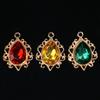 Aleación estilo coreano Encaje Diamante Gota de agua colgante diy hecho a mano tocado aretes colgante accesorios ventas directas de fábrica