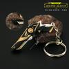 Varorant periférico mini saque impressão arma bandido m4 impressão garra faca liga modelo chaveiro pingente