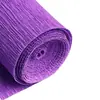 Papel Crepom Espessado Material de Decoração Papel Crepom Enrolado Flor Artificial Feita à Mão Decoração