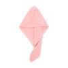 Gorro Secador de Pelo de Vellón Coral para Mujer Adulta Niños Toalla de Microfibra Absorbente de Agua de Secado Rápido Gorro de Ducha Baotou para Hogar
