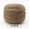 Grande Bola de Fio de Veludo de Esquilo com Fio de Seda Brilhante para Tricô à Mão, Cachecol, Chapéu, Xale de Mohair de Espessura Média Venda Direta Tricô à Mão
