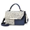 Bolso pequeño de estilo coreano para mujer, bolso de verano con estampado tejido a la moda, bolso bandolera de hombro combinable, 2024