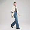Ajuste Que Le Queda a TodosPantalones de Pierna Recta Primavera 2026 Nuevo Clásico Imprescindible Jeans Azules Versátil 6211
