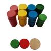 Piezas de Juego de Memoria de Parchís Juego de Mesa con Forma Humana de Cabeza Redonda Juguetes Educativos Piezas de Damas de Colores Accesorios para Juego de Monopolio