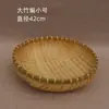 Cesta de bambu trançado, usada para guardar pães cozidos no vapor, uma cesta para lavar vegetais, escorrer água e enxaguar arroz, uma cesta de frutas, uma cesta pequena