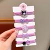 2024 nuevo clip de pico de pato para niños lindo clip para el pelo Sanrio traje de goma accesorios para el pelo de niña regalo venta al por mayor