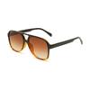 Gafas de sol de moda de网红 (influencer) para hombre y mujer con moda anti ultravioleta retro coreano gafas de sol de color frutal en stock al por mayor