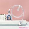 Adecuado para Apple 20W/18W Cubierta Protectora de Silicona Suave para Cabezal de Carga 14/13Pro Clip para Cable de Datos de Teléfono Móvil Cubierta Protectora Xiaochuang