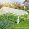 Invernadero de Seis Habitaciones Tipo Túnel de 6X3X2M para Agricultura en el Jardín con Puertas Laterales para Verduras y Flores, Engrosado