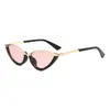 3614 Montura Media Ojo de Gato Moda Metal PC Gafas de Sol Gafas de Sol Comercio Electrónico Transfronterizo Exportación Amazon Hombres y Mujeres Europeos y Americanos