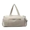 Bolsa de Viagem para Mulheres Estilo Coreano Grande Capacidade Versátil Leve Bolsa de Bagagem para Curta Distância Bolsa de Bagagem para Fitness Bolsa Transversal Casual Cor Sólida