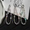Nueva cadena para teléfono de borla de mariposa con cuentas en forma de estrella, ligera, lujosa y delicada, perfecta para bolsos de niñas y como llavero