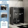 Estante multiusos para condimentos de cocina, encimera para el hogar con puerta, doble capa, estante de almacenamiento de aceite, sal, salsa, vinagre, suministro de fábrica, venta al por mayor