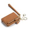 Amazon Carteira Transfronteiriça Europeia e Americana Couro Genuíno Simples Multifuncional de Mão Porta Moedas Mini Bolsa Atacado