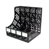 Material de Escritório Plástico Armazenamento de Mesa Porta-Arquivos Coluna de Arquivos de Quatro Partes Estrutura de Arquivos Estudante Rack de Informações de Grande Capacidade