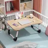 Mesa de Cama Dobrável Multifuncional Simples Mesa Pequena Dormitório Universitário Mesa para Laptop Mesa Preguiçosa