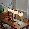 Luminária de restaurante vintage estilo francês, estilo wabi-sabi retrô americano, luminária pendente criativa de vidro de alta qualidade para balcão de bar LED