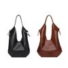 Bolso vintage de gran capacidad para mujer, estilo informal, de hombro, moderno y sencillo, para uso diario, 2025