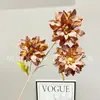 Pintura a Óleo de Flor Artificial Dália de Alta Qualidade para Casa, Casamento, Guia de Estrada, Arranjo de Flores, Decoração, Dália para Casamento, Atacado