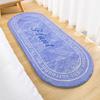 Manta de Cama de Noche de Estilo Chino para Dormitorio, Manta Gruesa para Habitación de Niña, Alfombra Larga Resistente a las Manchas para Piso Frente a la Cama, Alfombra para Sala de Estar