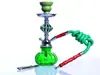 Fornecimento Transfronteiriço de Fábrica de Narguilé Árabe Narguilé de Tubo Único Pote Pequeno de Vidro Pote para Fumar Narguilé Transfronteiriço