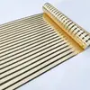 Adesivos de Parede Autoadesivos Imitação de Metal Aço Inoxidável Espelho Papel de Parede Decoração de Parede Papel de Parede Decorativo À Prova de Óleo Adesivos de Cozinha Anticolisão