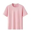 Camiseta de Algodão Leve de Luxo com Toque Gelado 220g Novo Estilo para Homens, Cor Sólida Seda de Gelo Toque Fresco Manga Curta Atacado com Impressão de Logo