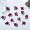 Yiwu nova cor de tinta de joias de unha triângulo estrelado rosa joias de unha acessórios de unha luminosos