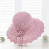 Dropshipping Internacional Novo Chapéu de Sol Chapéu Dobrável Verão Feminino Protetor Solar Estilo Coreano Proteção Solar Aba Larga Chapéu de Quatro Estações
