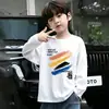 Camiseta de Manga Larga para Niños Modelo Nuevo 2026, Top de Algodón Puro, Camiseta Interior para Bebé, Ropa de Primavera y Otoño para Niños, Ropa para Niños Pequeños