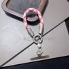 Cordão Criativo Curto para Celular, Alça de Dedo, Anel de Chaveiro de Carro, Pingente Pequeno, Alça de Bolsa para Câmera, Alça de Polegar para Celular