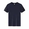 Camisetas Publicitarias Personalizadas de Alta Calidad, Ropa de Trabajo Corporativa, Uniformes de Trabajo Redondos de Manga Corta para Negocios, Personalización con Logo Bordado y Estampado