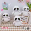 Llavero Colgante Fantasma Pequeño de Ojos Grandes para Halloween Colgante Creativo Peculiar de Halloween Encanto para Mochila Femenina