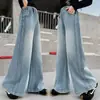 Jeans de Primavera y Otoño para Niñas 2026 Nuevo Estilo Moda Coreana Pantalones Anchos Rectos Sueltos para Niños Mayores