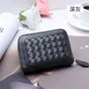 Porta-Cartões Elegante e Moderno Urbano Simples Grande Capacidade com Vários Slots para Cartão Porta-Moedas Multifuncional Colorido Simples Puramente Feito à Mão