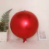 Globos de Papel de Aluminio Seleccionados Cuidadosamente, Globos Redondos 4D, Decoración para Bodas y Fiestas de Cumpleaños, Venta al por Mayor de Globos de Papel de Aluminio