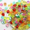 Bolsa ciega luminosa con simulación de dibujos animados para jugar con frutas y verduras, horquillas para el pelo, aros decorativos, accesorios, miniadornos pequeños.