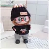 Colgante Labubu de 17 cm Ropa Gato t Traje Primera, Segunda y Tercera Generación Ropa de Muñeca Labubu Ropa de Muñeca
