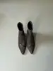 Botas Finas de Camurça Francesa com Bico Fino, Cor Sólida, Fivela de Metal e Zíper nas Costas, Estilo Novo Outono e Inverno 2025, Botas de Moda