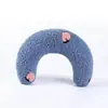 Novo Brinquedo de Pelúcia com Som para Cães, Frisbee de Pelúcia Universal para Gatos e Cães, Brinquedo Resistente à Mordida para Animais de Estimação