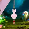Estilo Chino Zorro de Nueve Colas Tushan Colgante de Piedra de Cristal Caja Sorpresa Colgante de Moda con Buen Significado Decoración de Coche Regalo Venta al por Mayor
