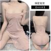 Lingerie sexy feminina sexy paixão tentação vestido de alça pijama transparente camisola vestido de rede